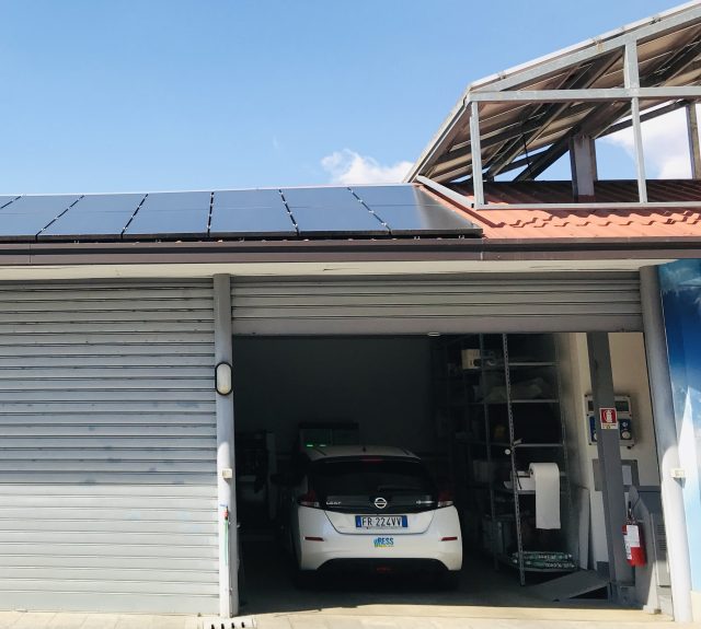 fotovoltaico auto elettrica